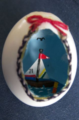 Sailboat Egg